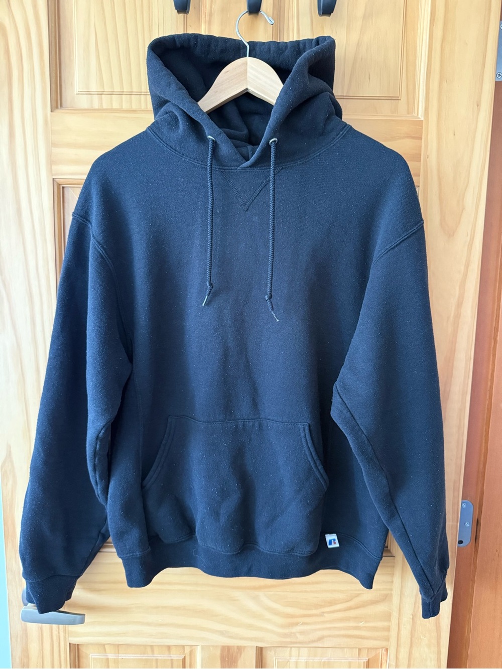 Classic Black Men's Hooded Sweatshirt